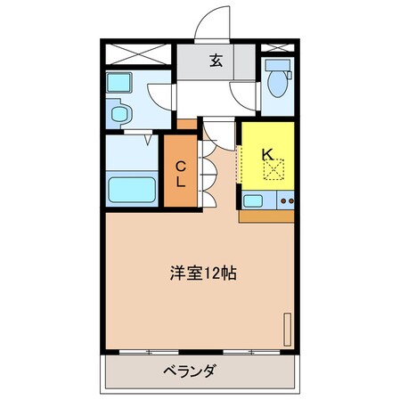 ウッドヴィレッジⅢの物件間取画像